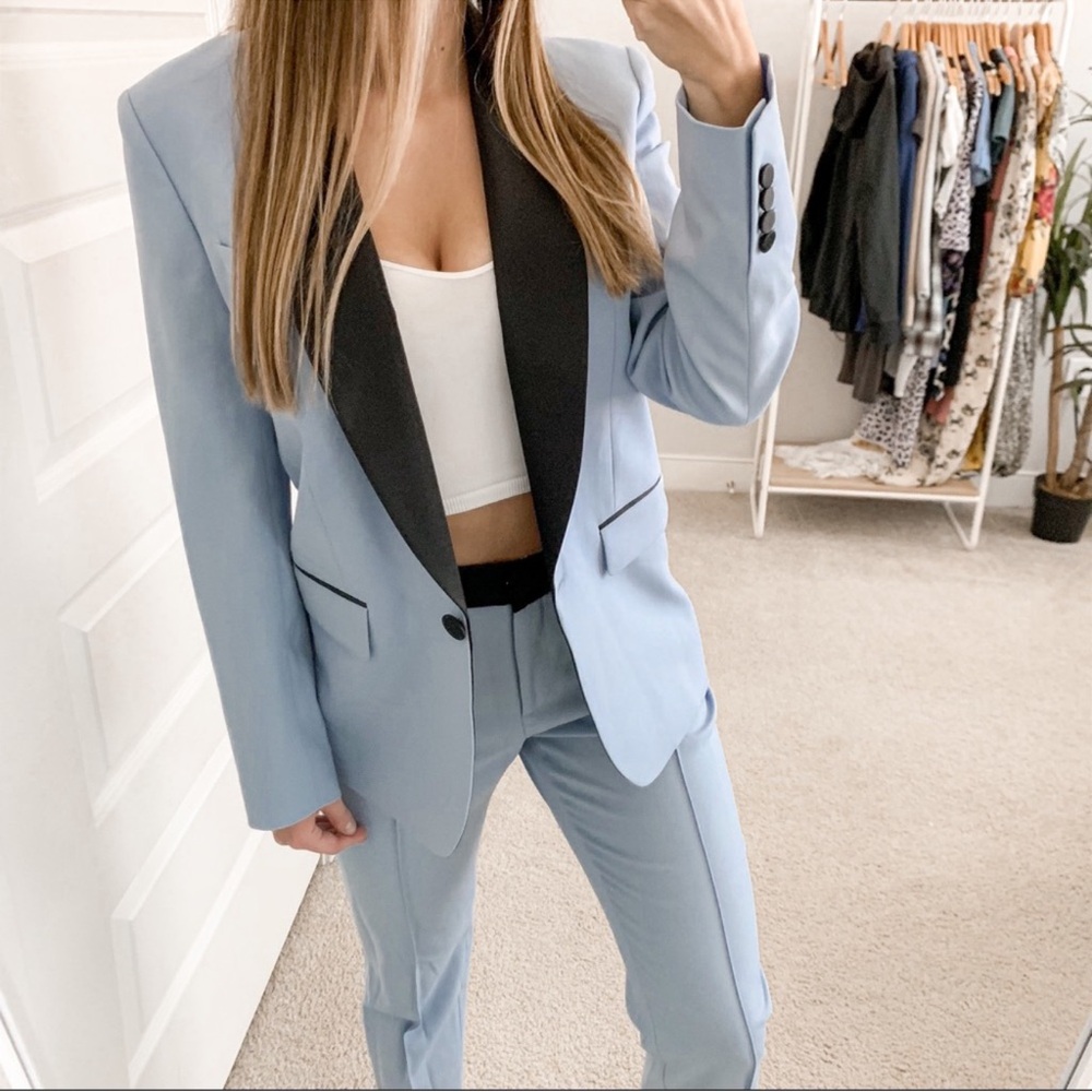 Racil Sky Blue Dress Pants 34